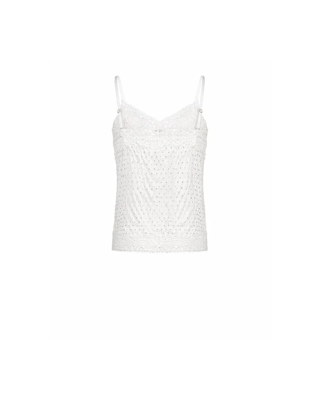 RICHMOND Tops ,Wit ,Openwork Strap Top in het White