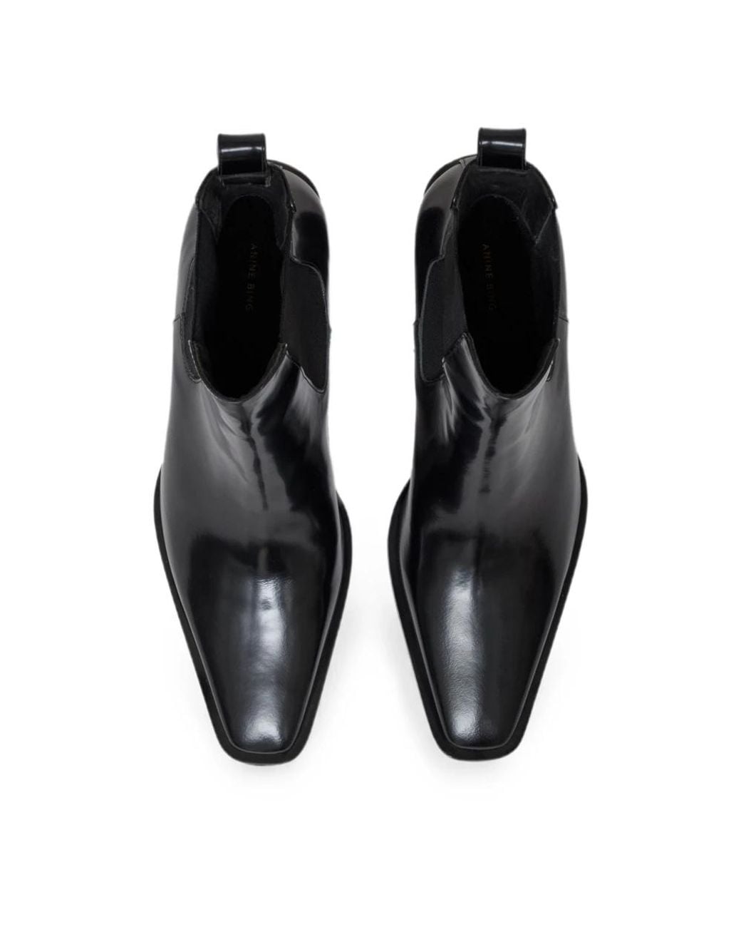 Anine Bing Black Heeled Boots