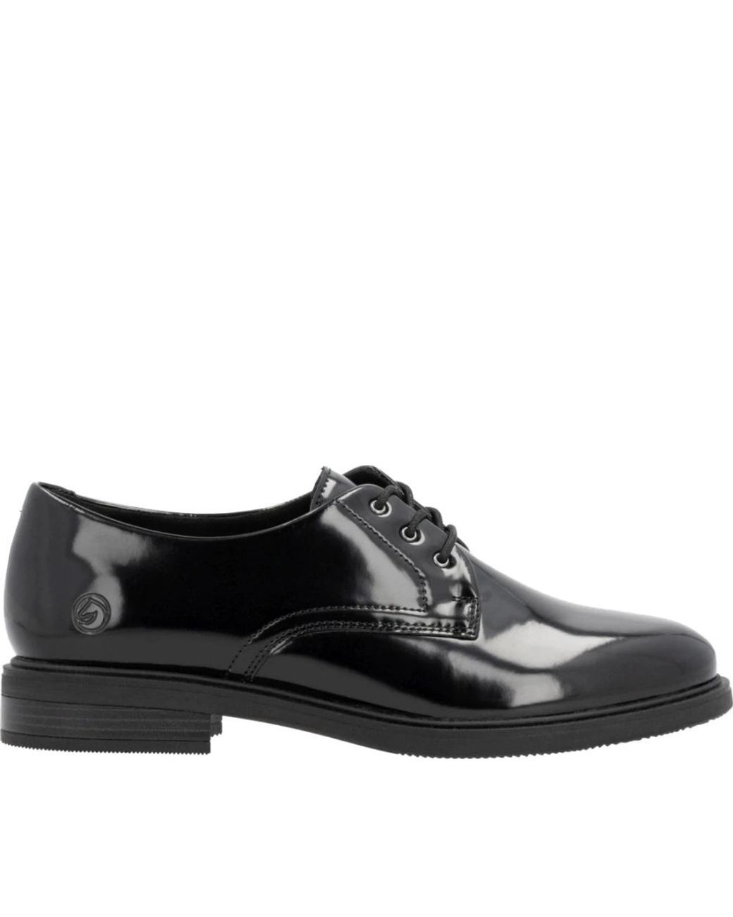 Remonte Black Laced Shoes