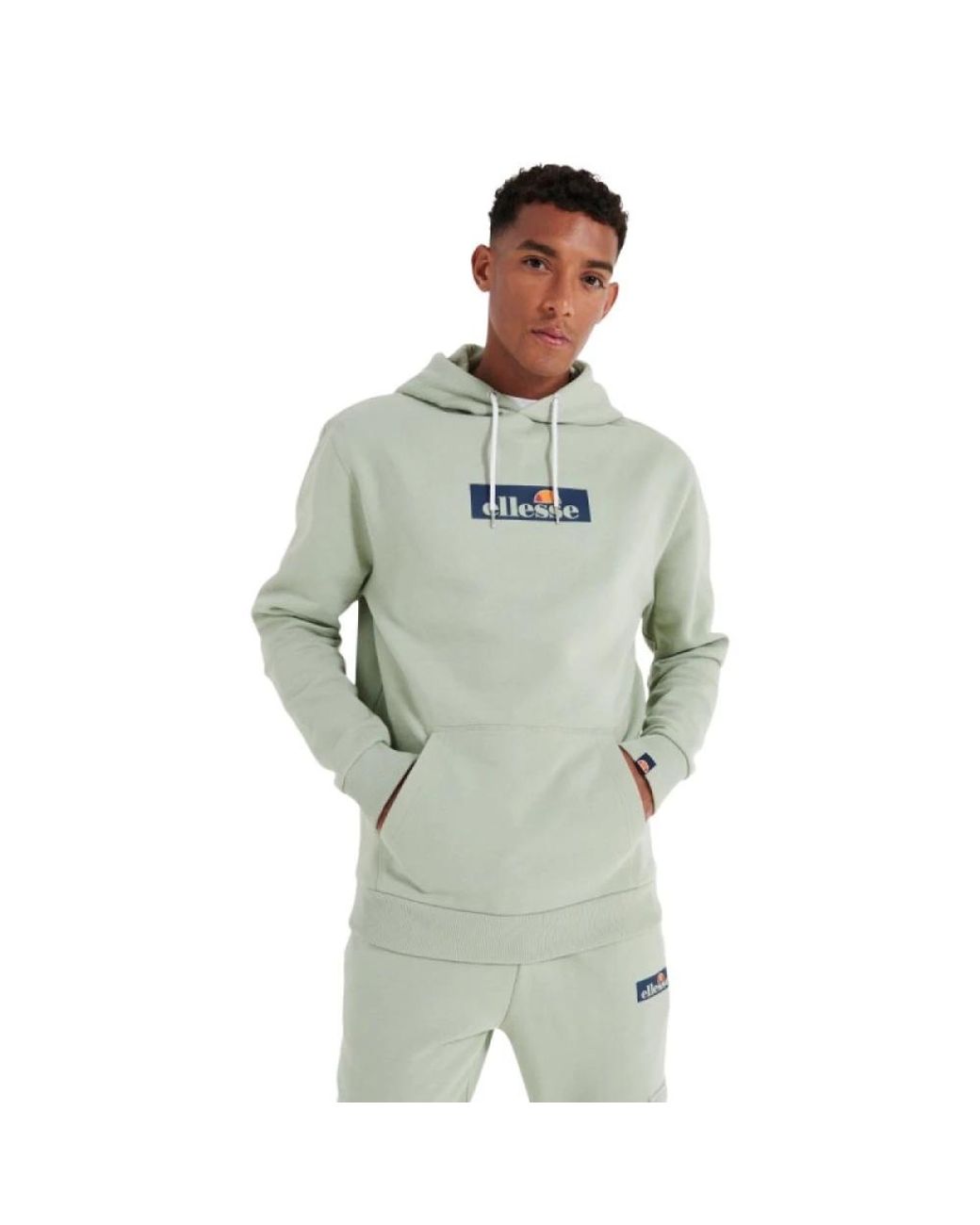 Ellesse Grüner crested pullover in Green für Herren