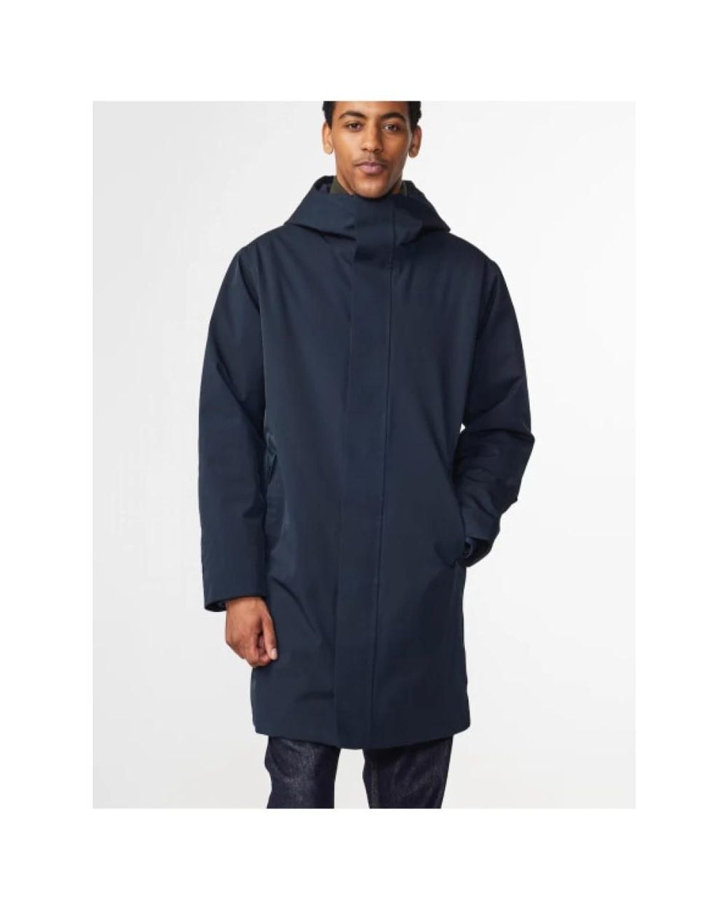 NN07 Blue Rain Jackets for men