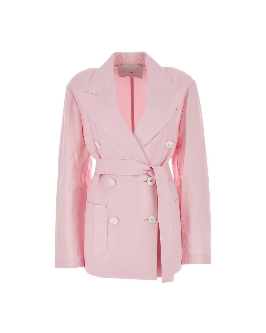 Setchu Pink Trench Coats