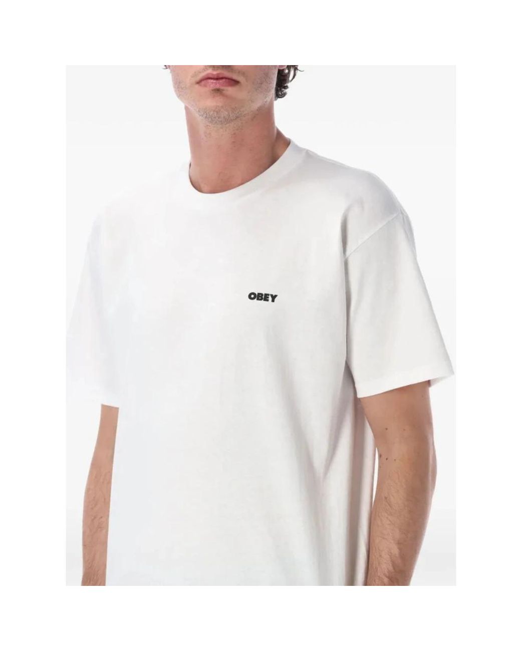 Obey White T-Shirts for men