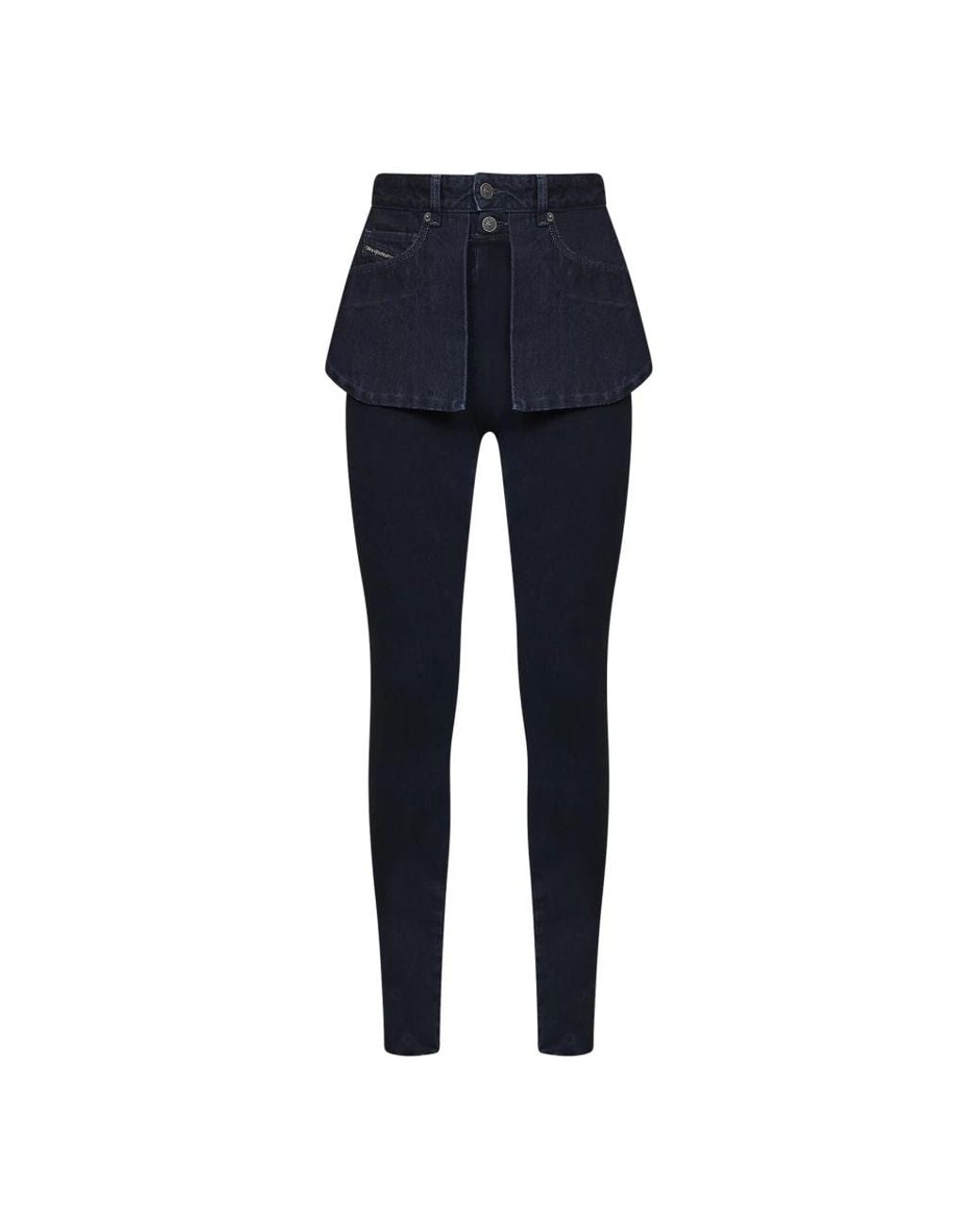 DIESEL Blue Skinny Fit Jeans