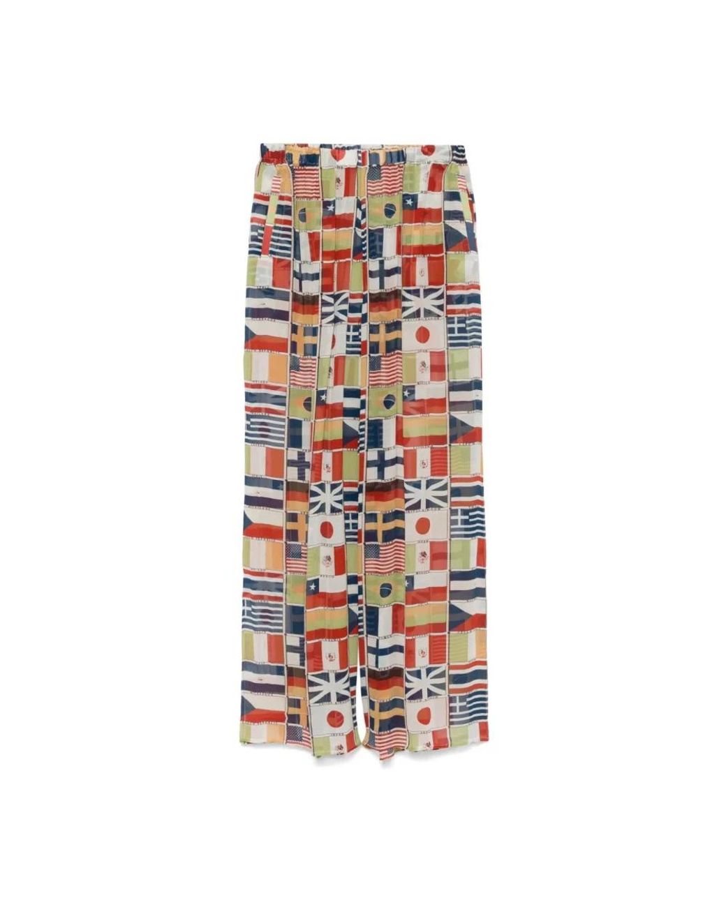 Bode Multicolor Wide Trousers