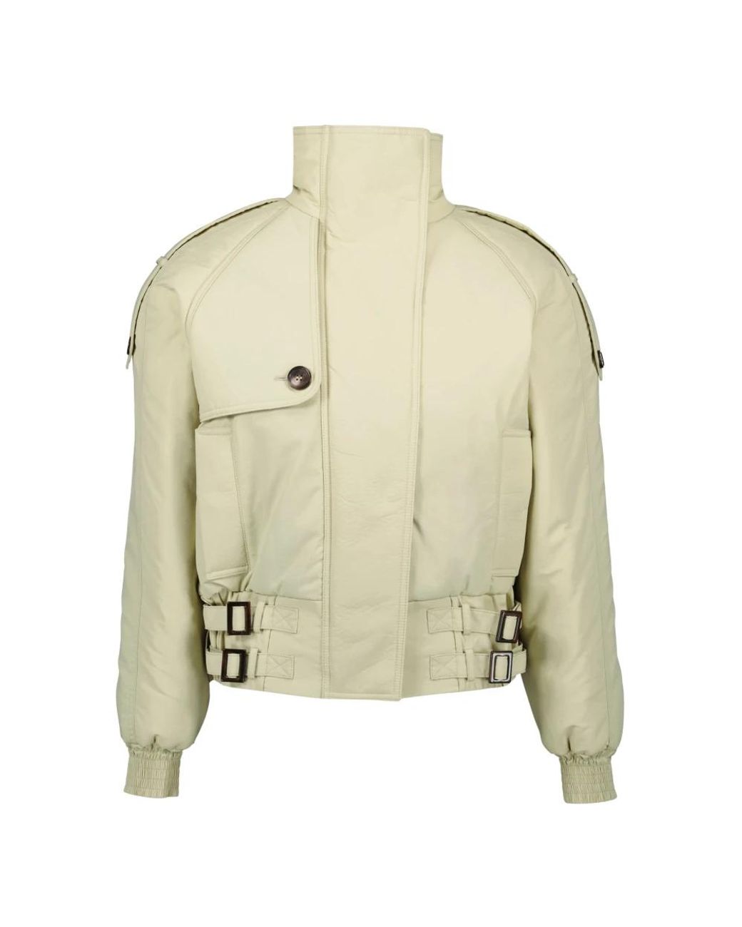 MARINE SERRE Green Bomber Jackets