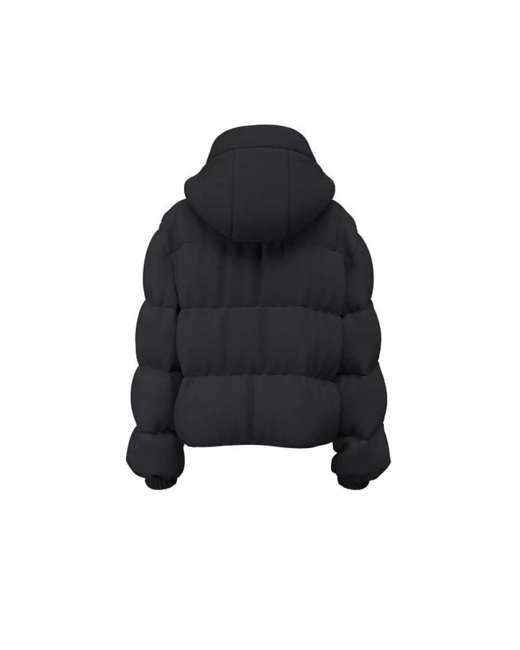 Winter Jackets Guess de color Black