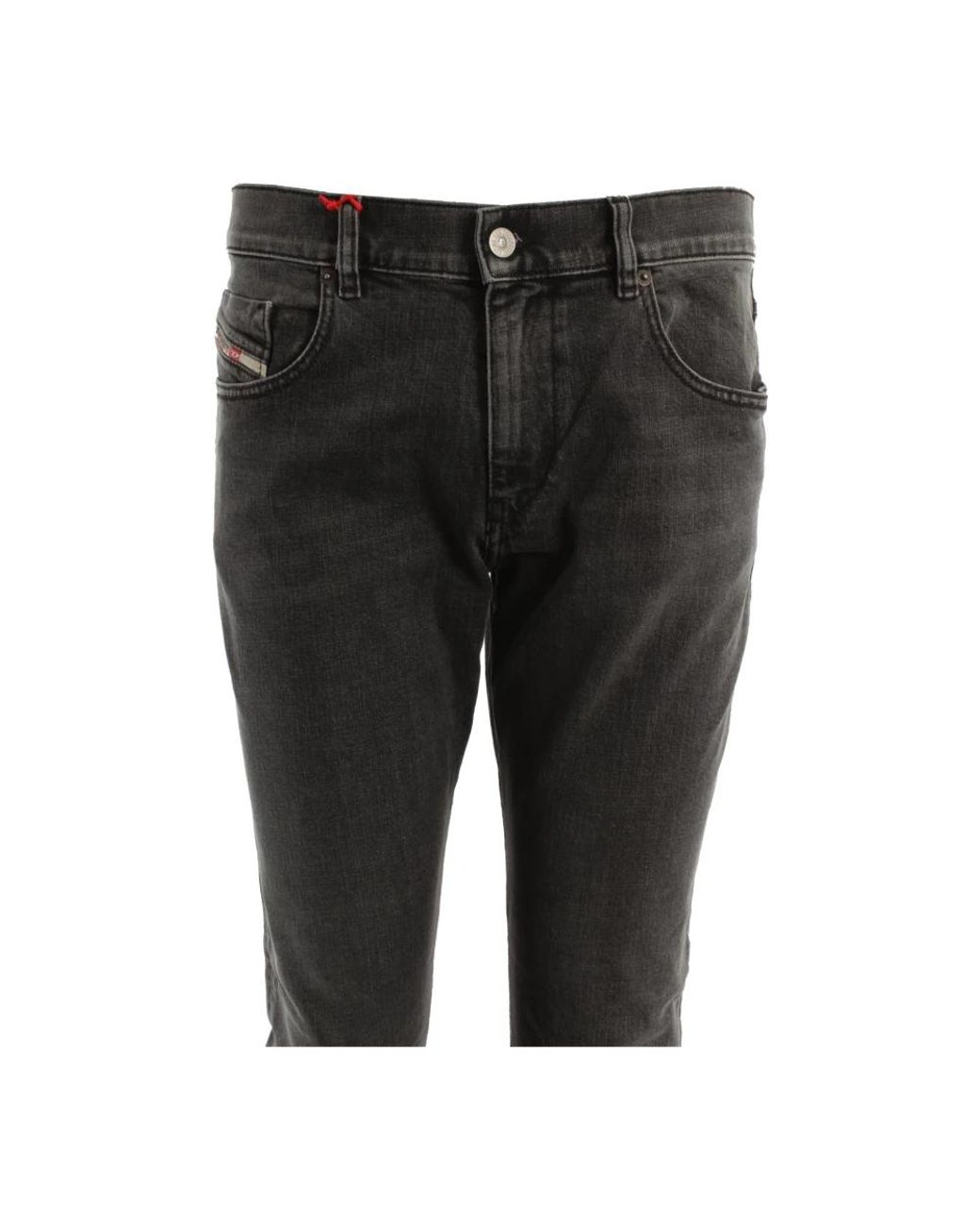 DIESEL Black Slim-Fit Jeans for men