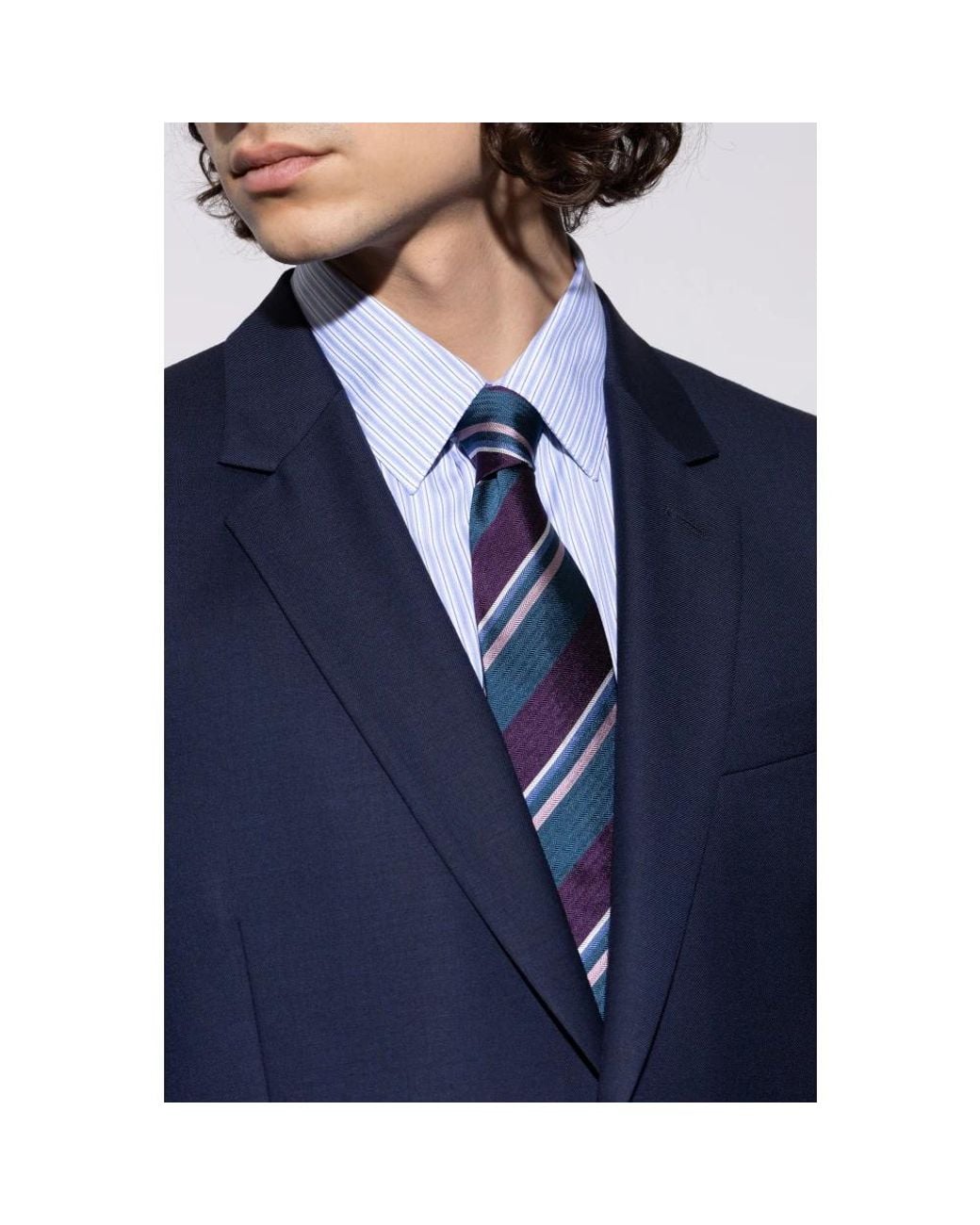 Ties di Paul Smith in Blue da Uomo