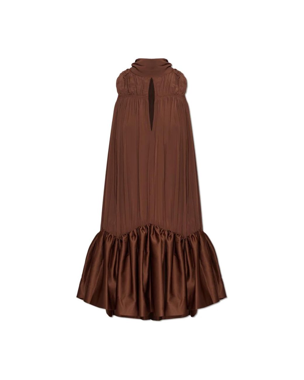 ROTATE BIRGER CHRISTENSEN Brown Party Dresses