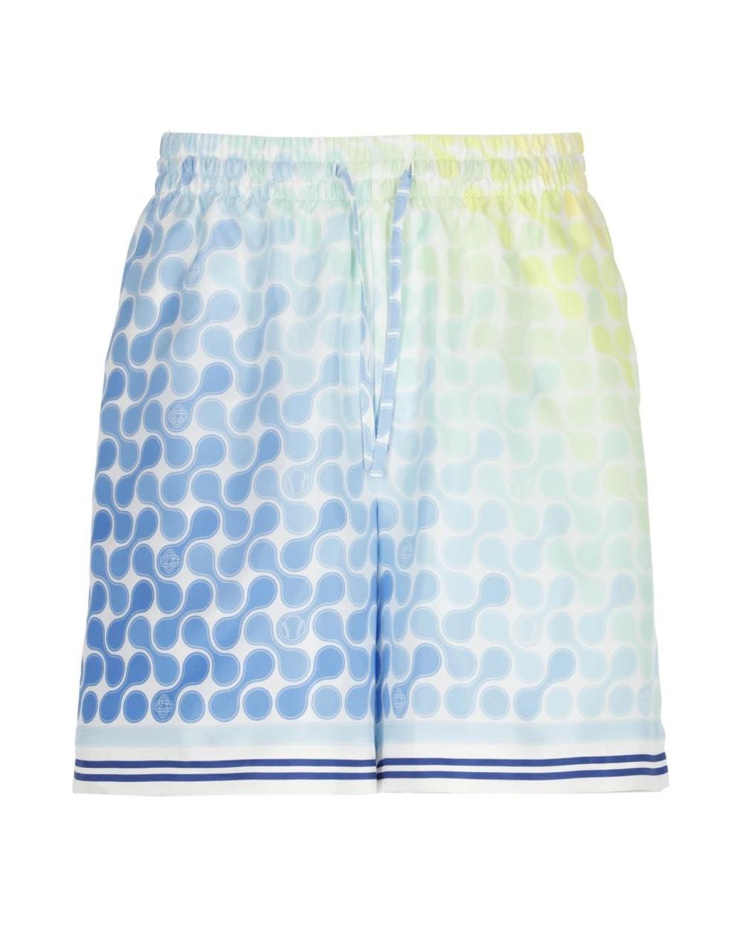 Casablanca Blue Casual Shorts for men