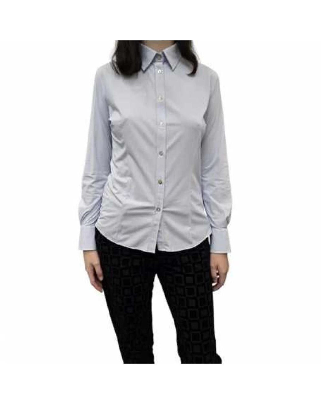 Rrd Gestreepte Blouse in het Gray