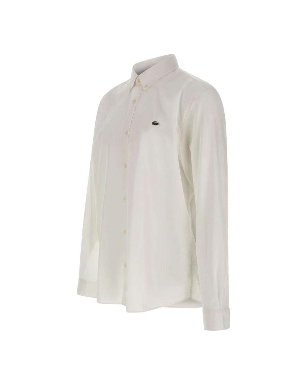 Lacoste White Casual Shirts for men