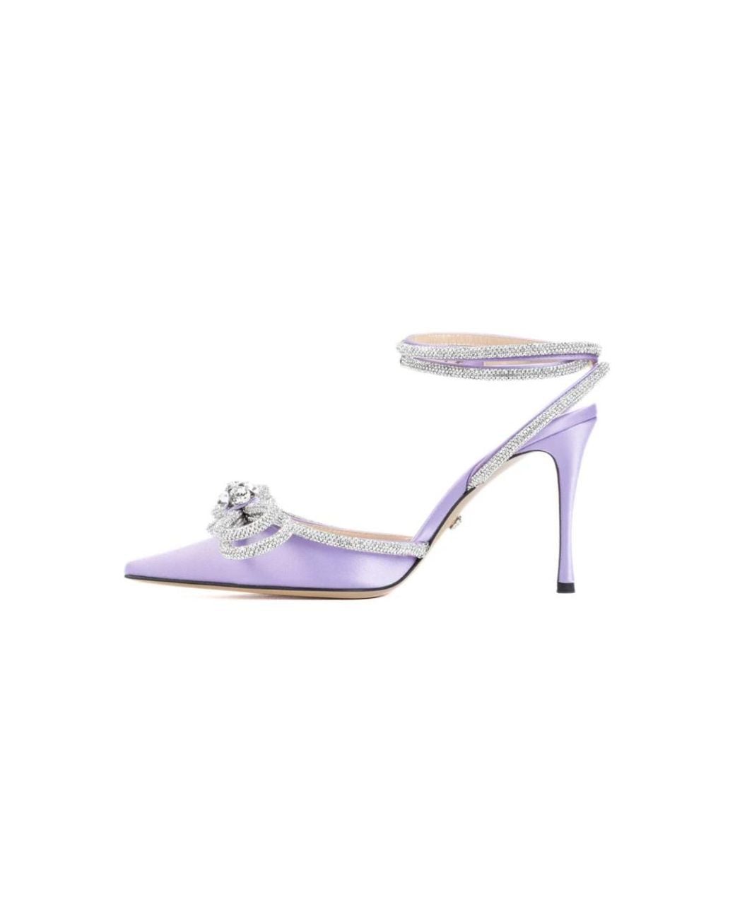 Mach & Mach Purple Pumps