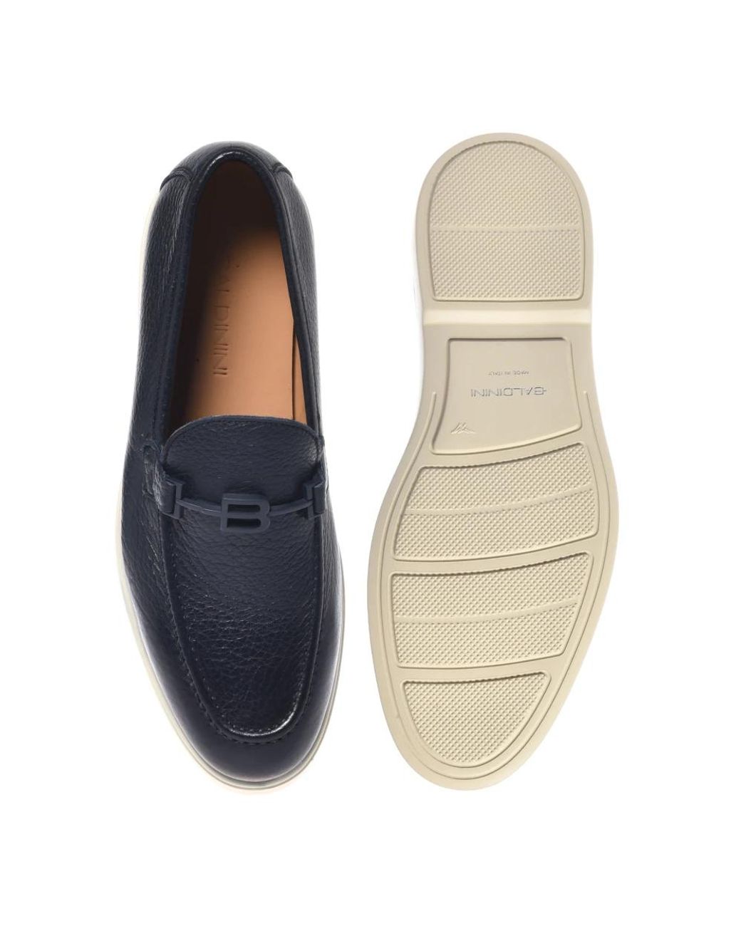 Baldinini Blue Loafers for men