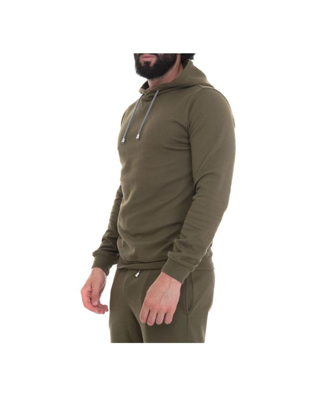 hindustrie Green Hoodies for men