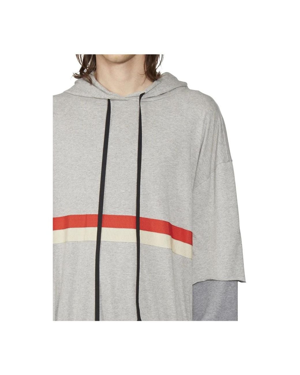 Unravel Project Gray Hoodies for men