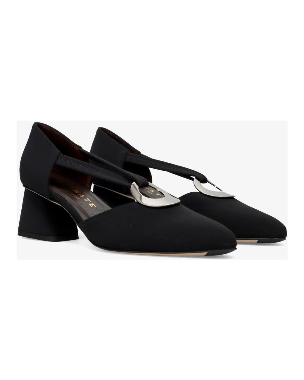 Brunate Black Pumps