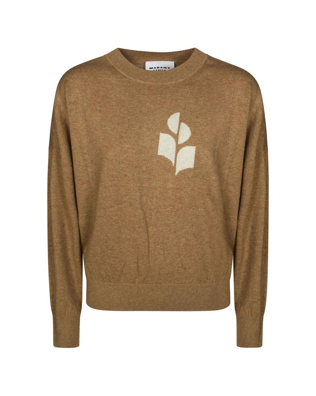 Isabel Marant Brown Sweater "Lanta"
