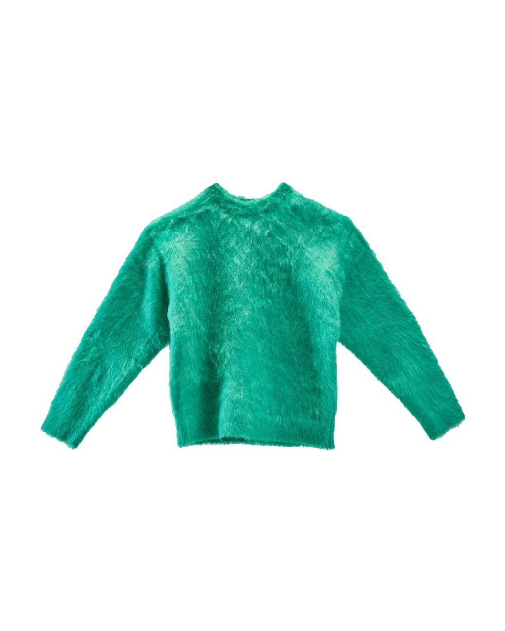Sunnei Green Round-Neck Knitwear for men