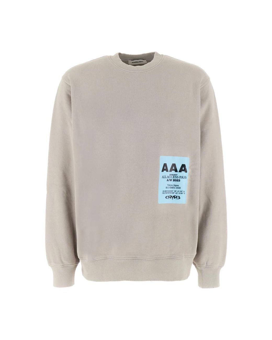 Ambush Gray Sweatshirts for men