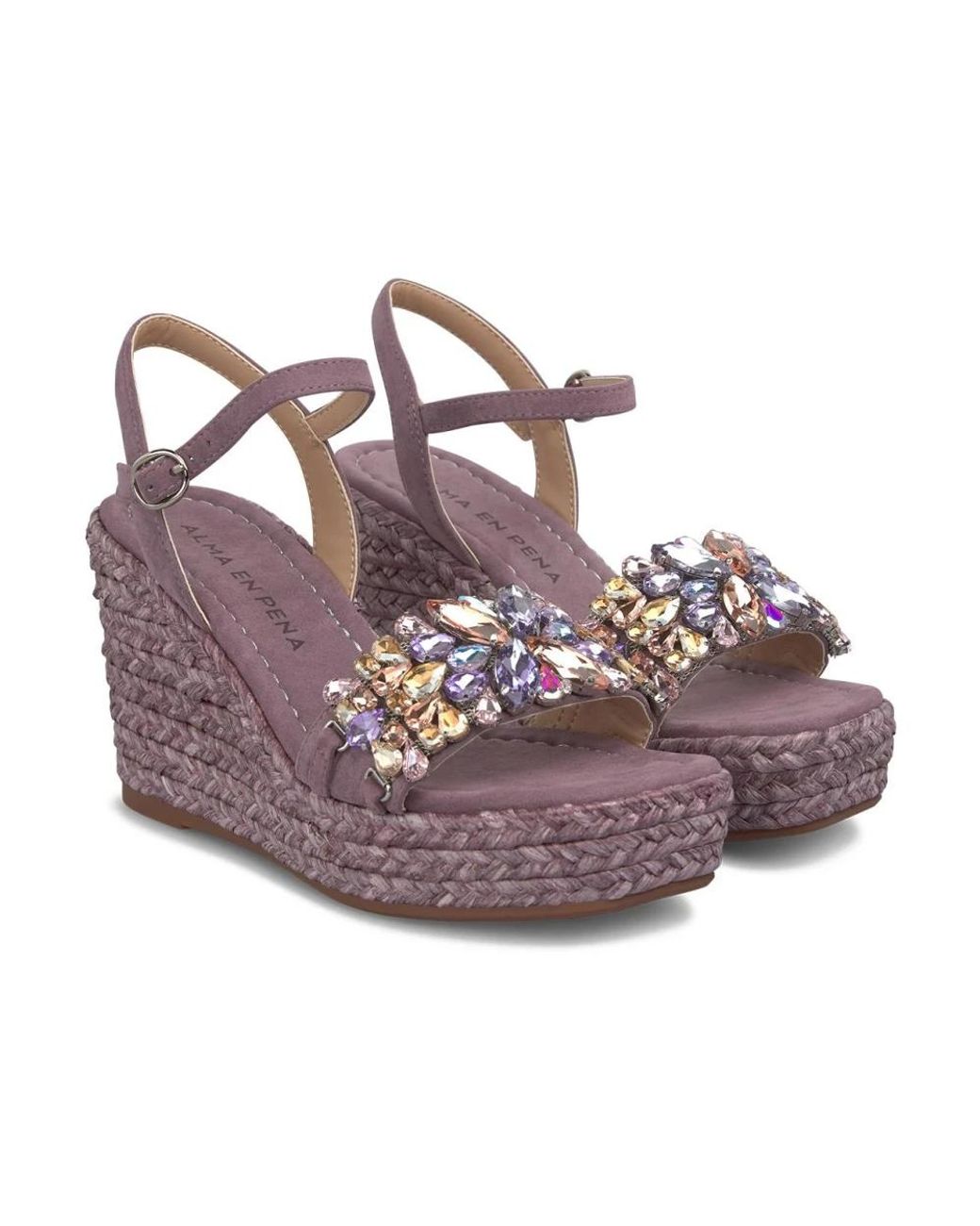 Alma En Pena. Purple Wedges