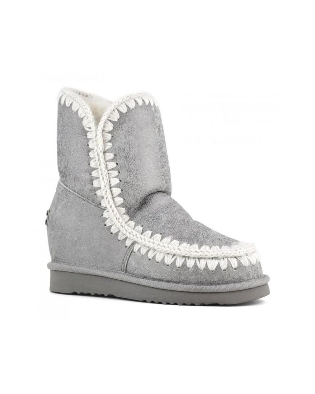 Mou Gray Winter Boots