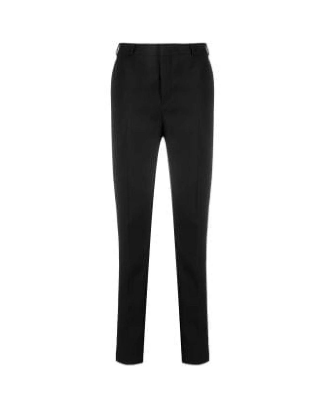Saint Laurent Black Slim-Fit Trousers