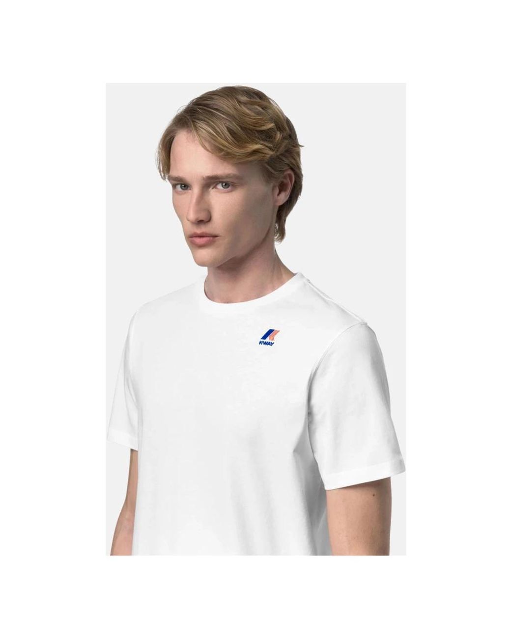 K-Way White T-Shirts for men
