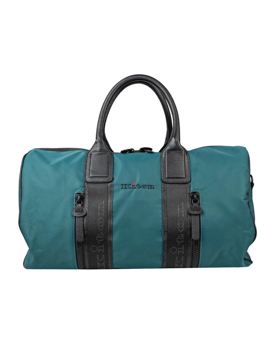 Kiton Blue Weekend Bags for men