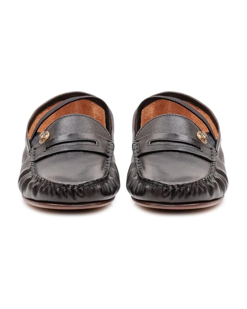 Versace Black Loafers