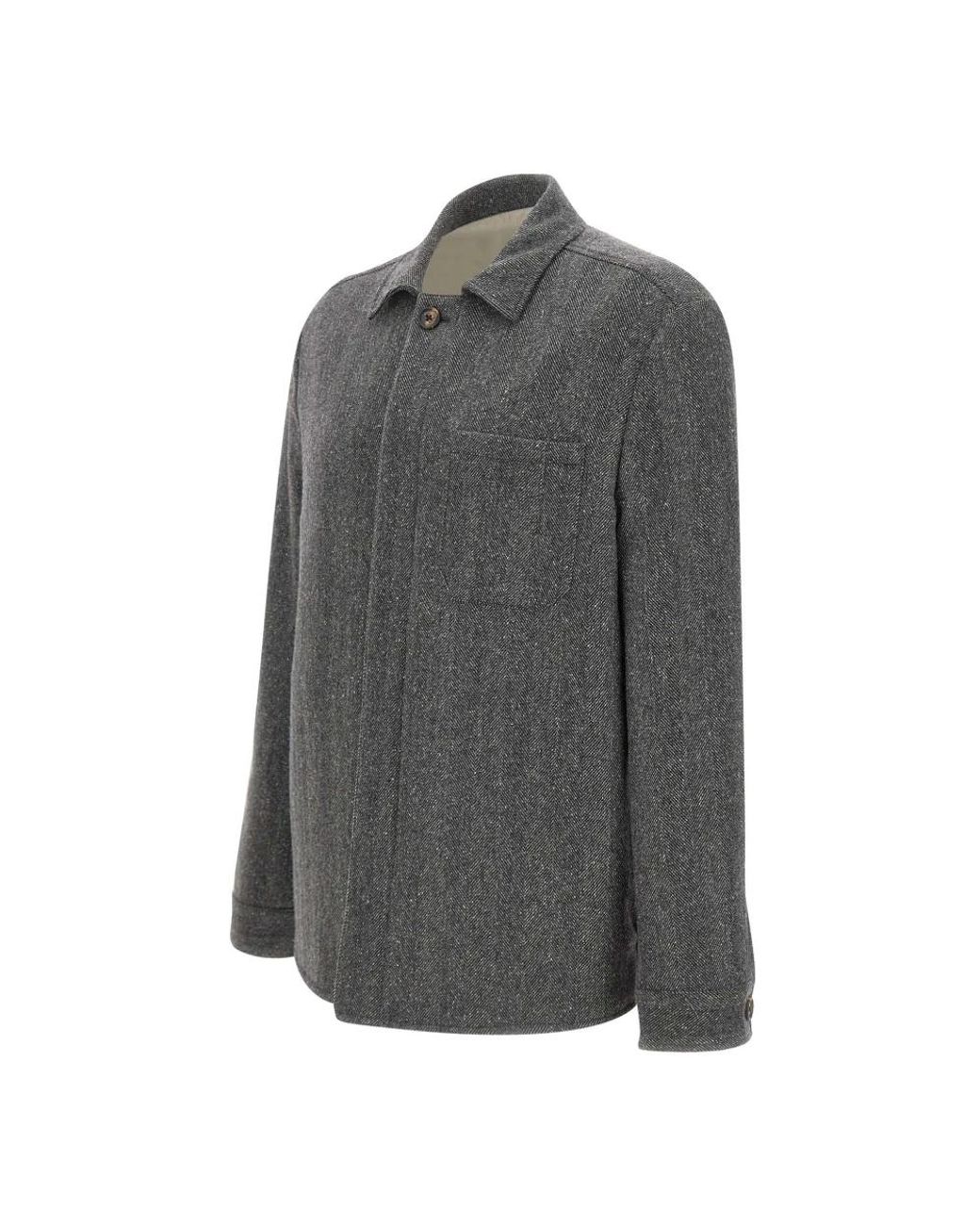 Light Jackets Eleventy de hombre de color Gray
