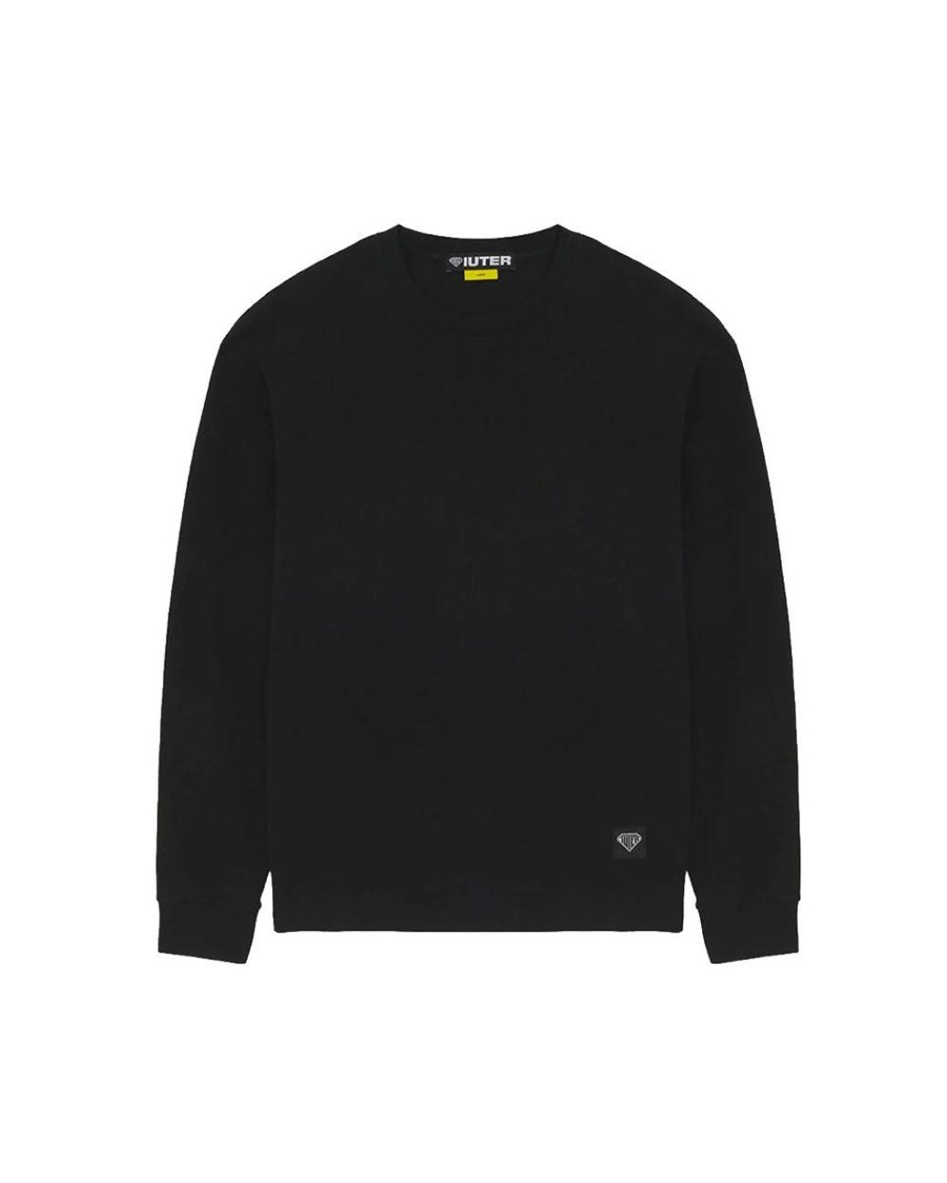 Iuter Black Sweatshirts for men