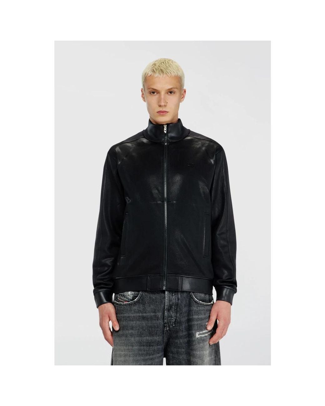 Training Jackets DIESEL de hombre de color Black