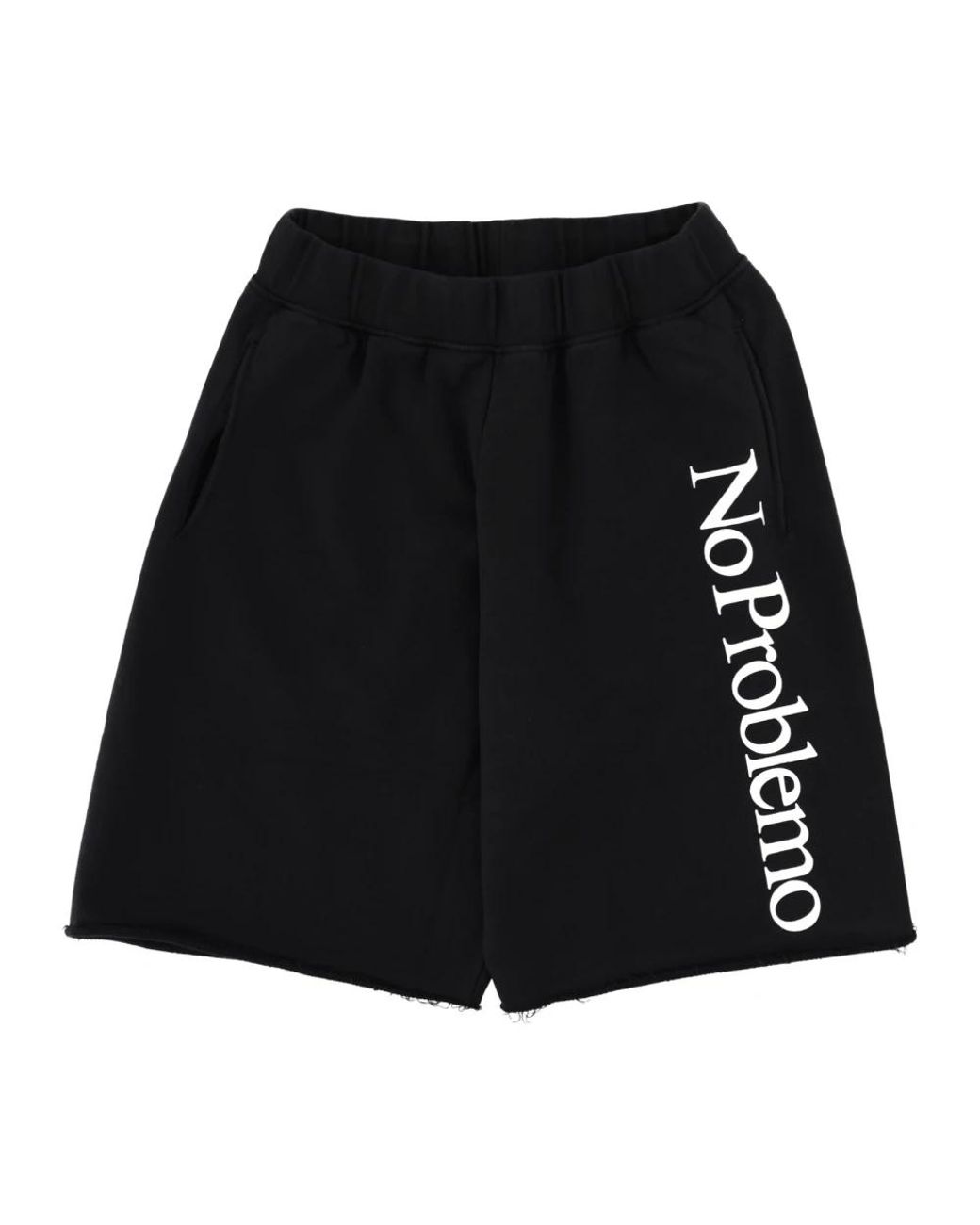 No Problemo Black Casual Shorts for men