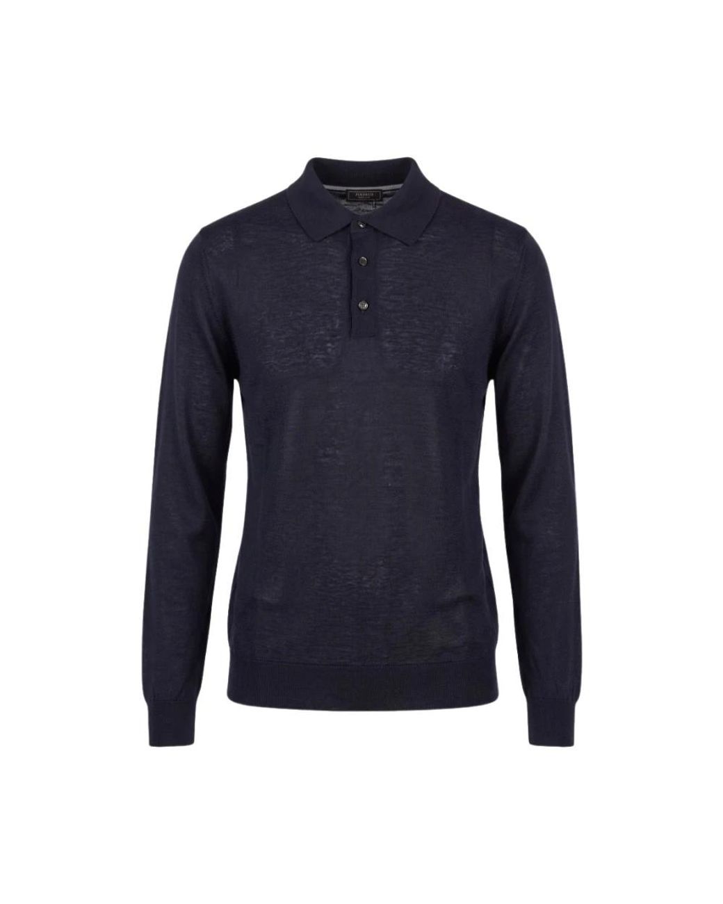 Peserico Blue Polo Shirts for men