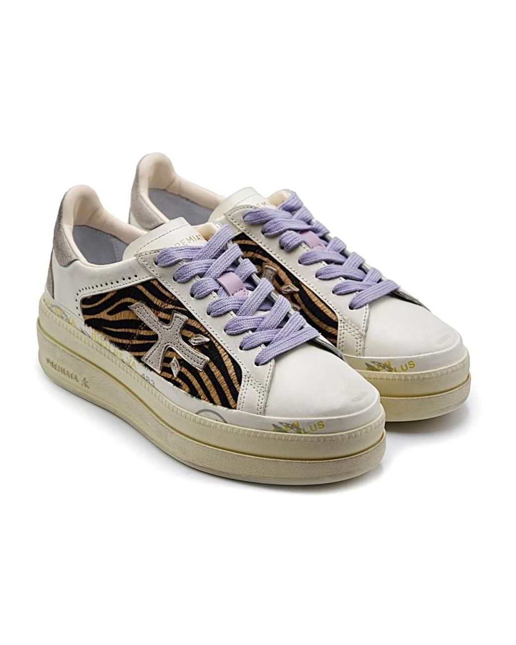 Premiata Gray Sneakers
