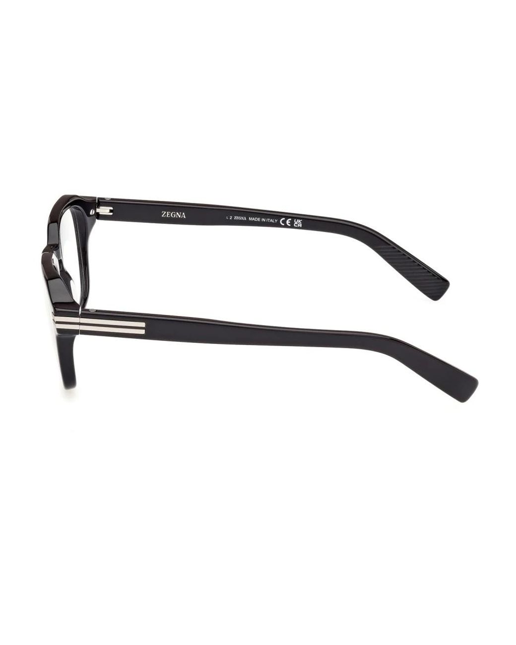 Zegna Black Glasses for men