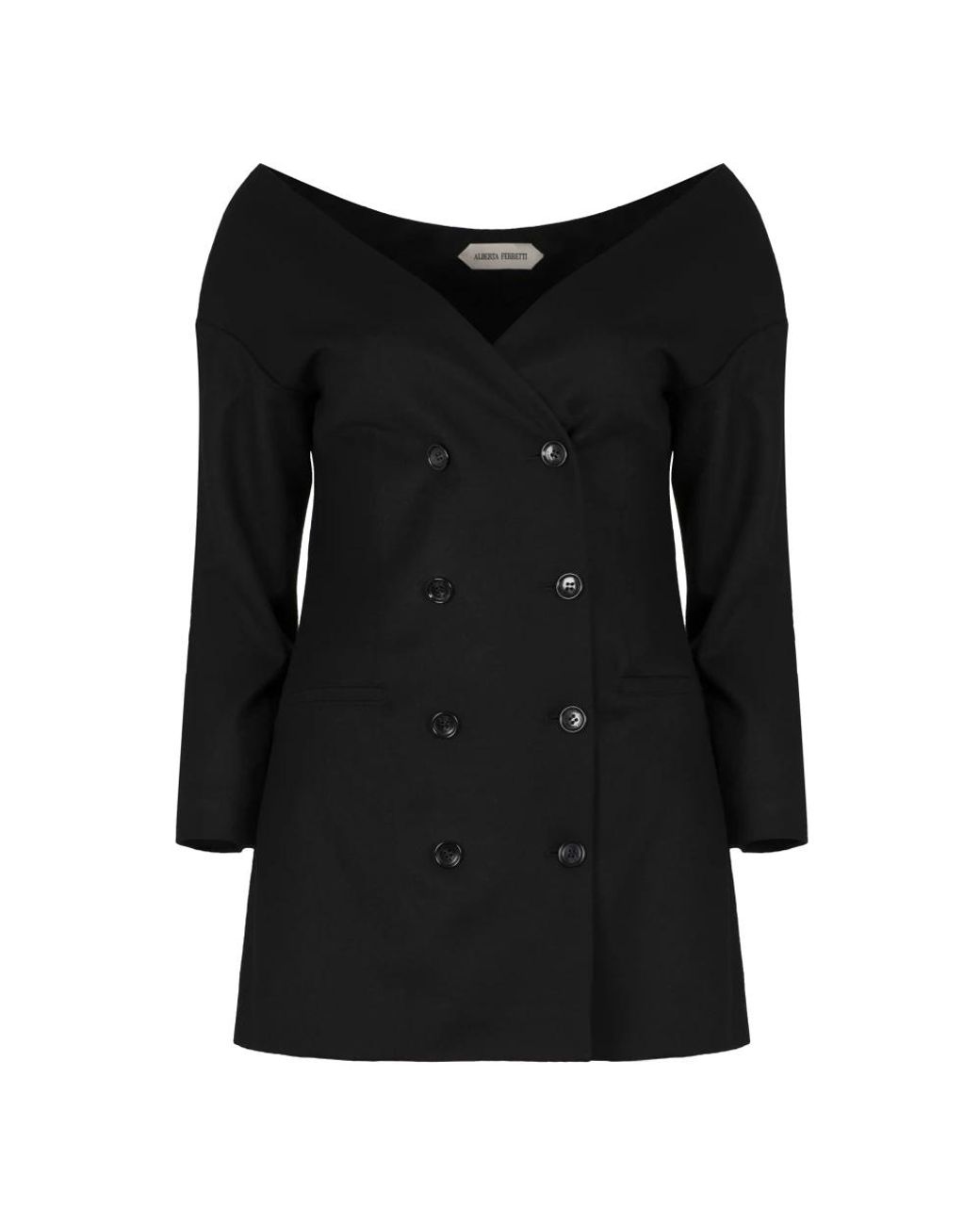 Alberta Ferretti Black Light Jackets