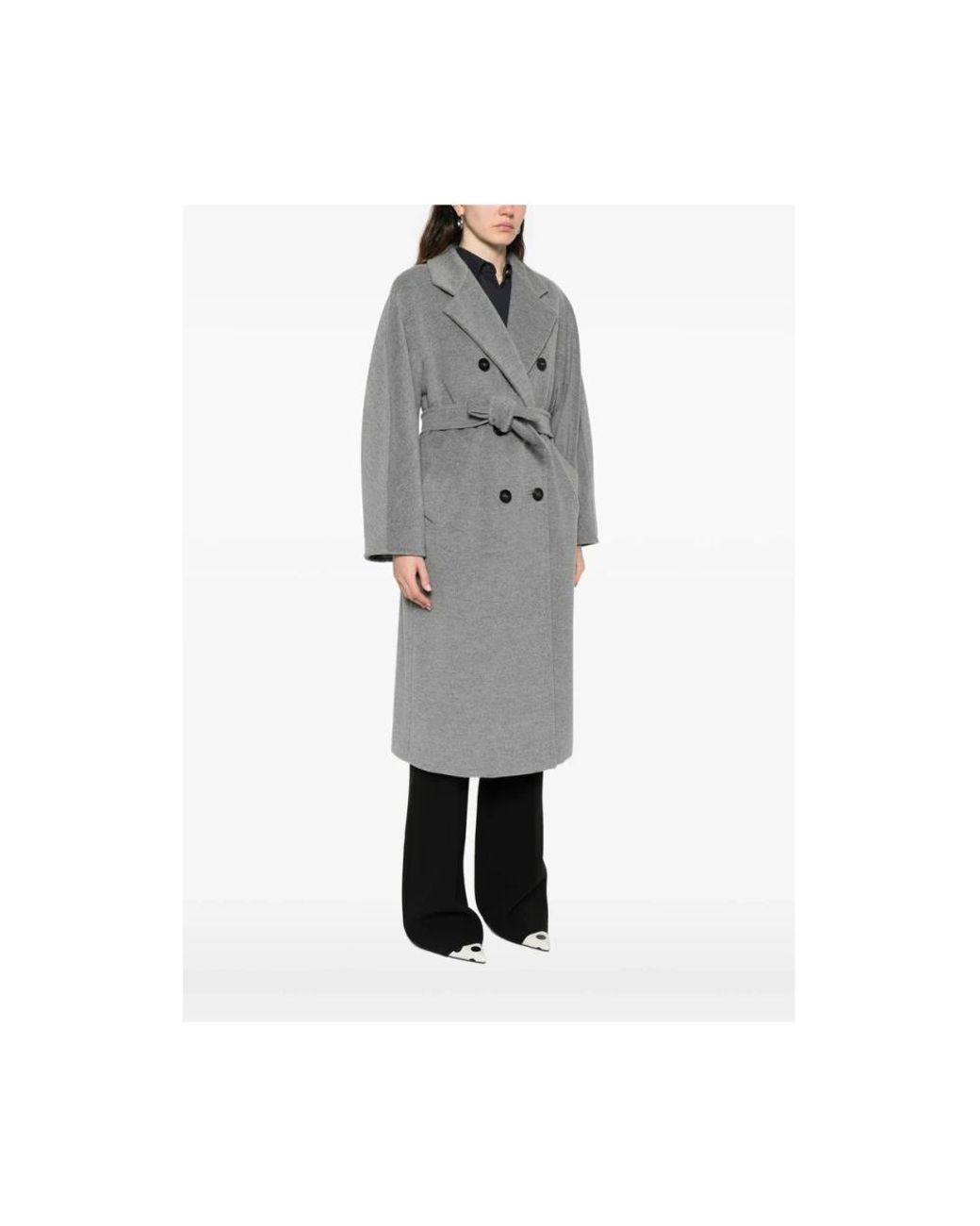 Max Mara Gray Madame 806 018 Mantel