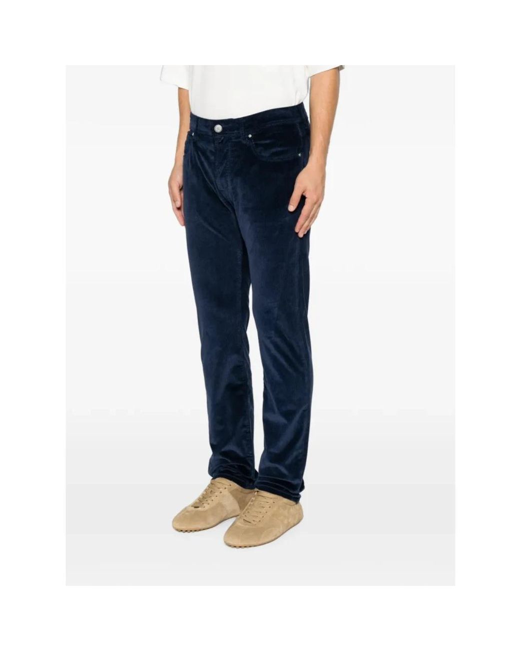 Jacob Cohen Blue Chinos for men