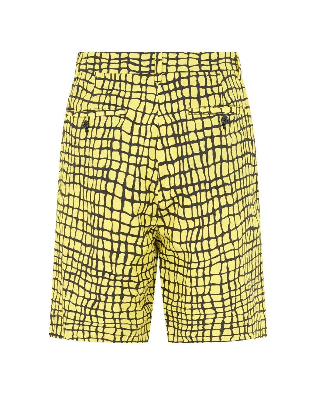 Moschino Yellow Bermudas for men