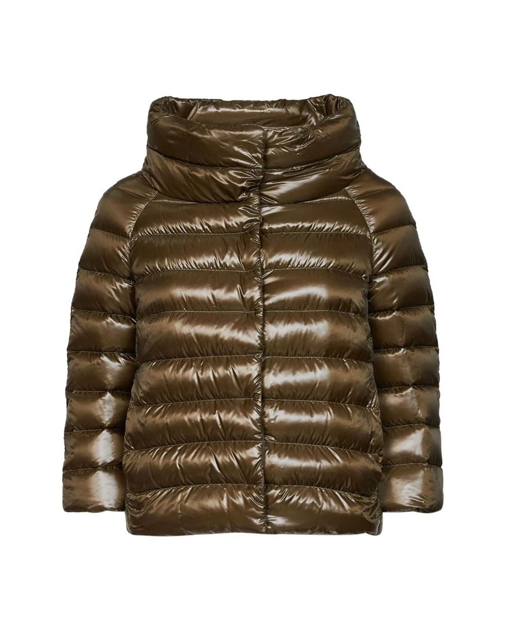 Herno Jassen ,Groen ,Sofia Mini Cape in het Green