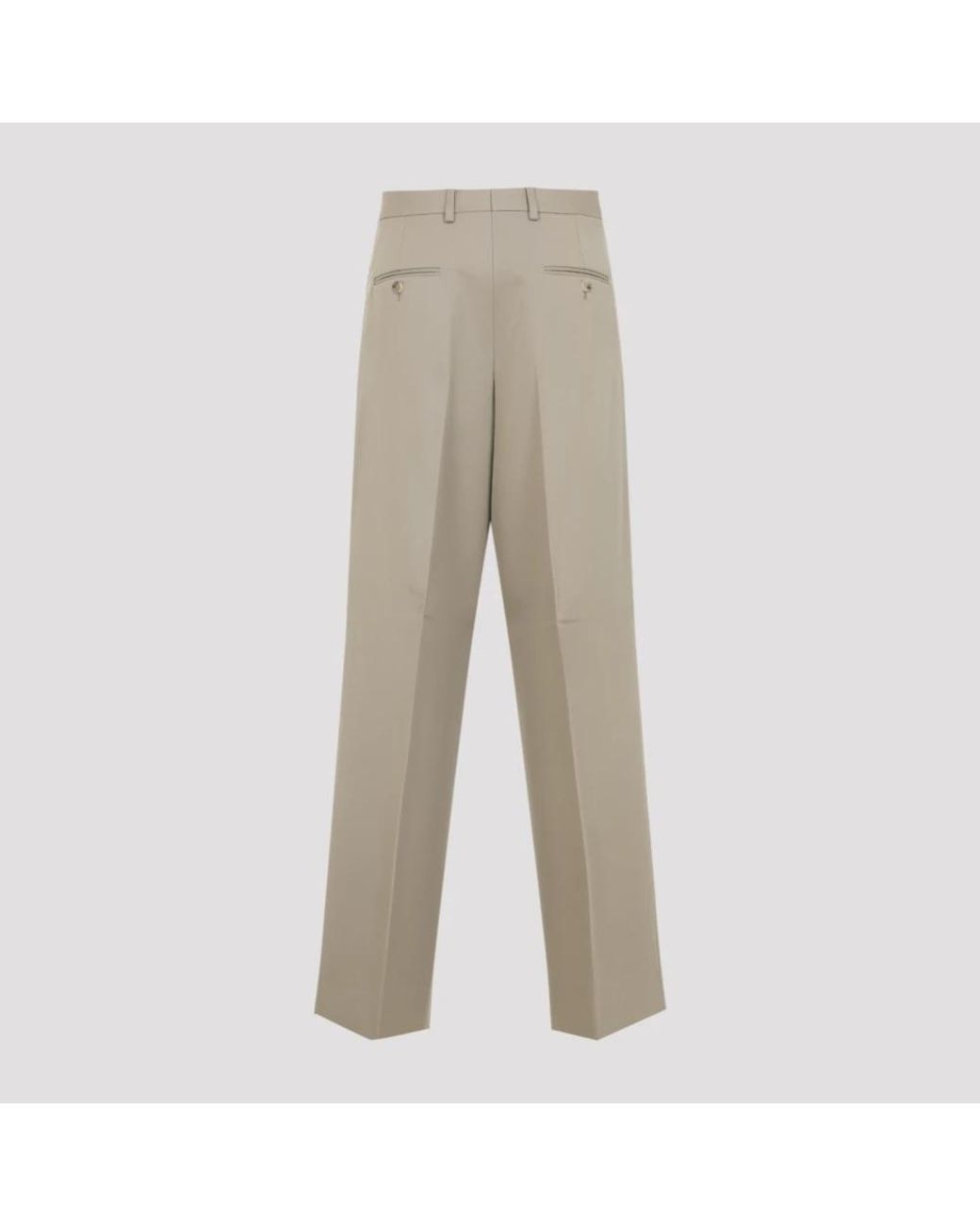 Tapered Trousers Céline de color Gray