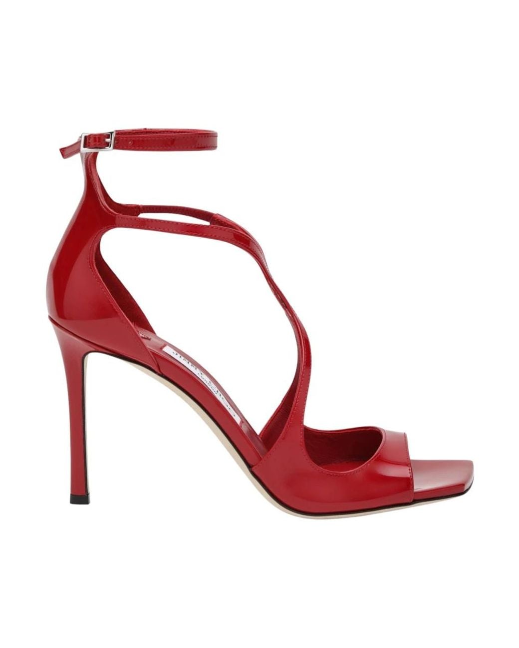 Jimmy Choo Red High Heel Sandals