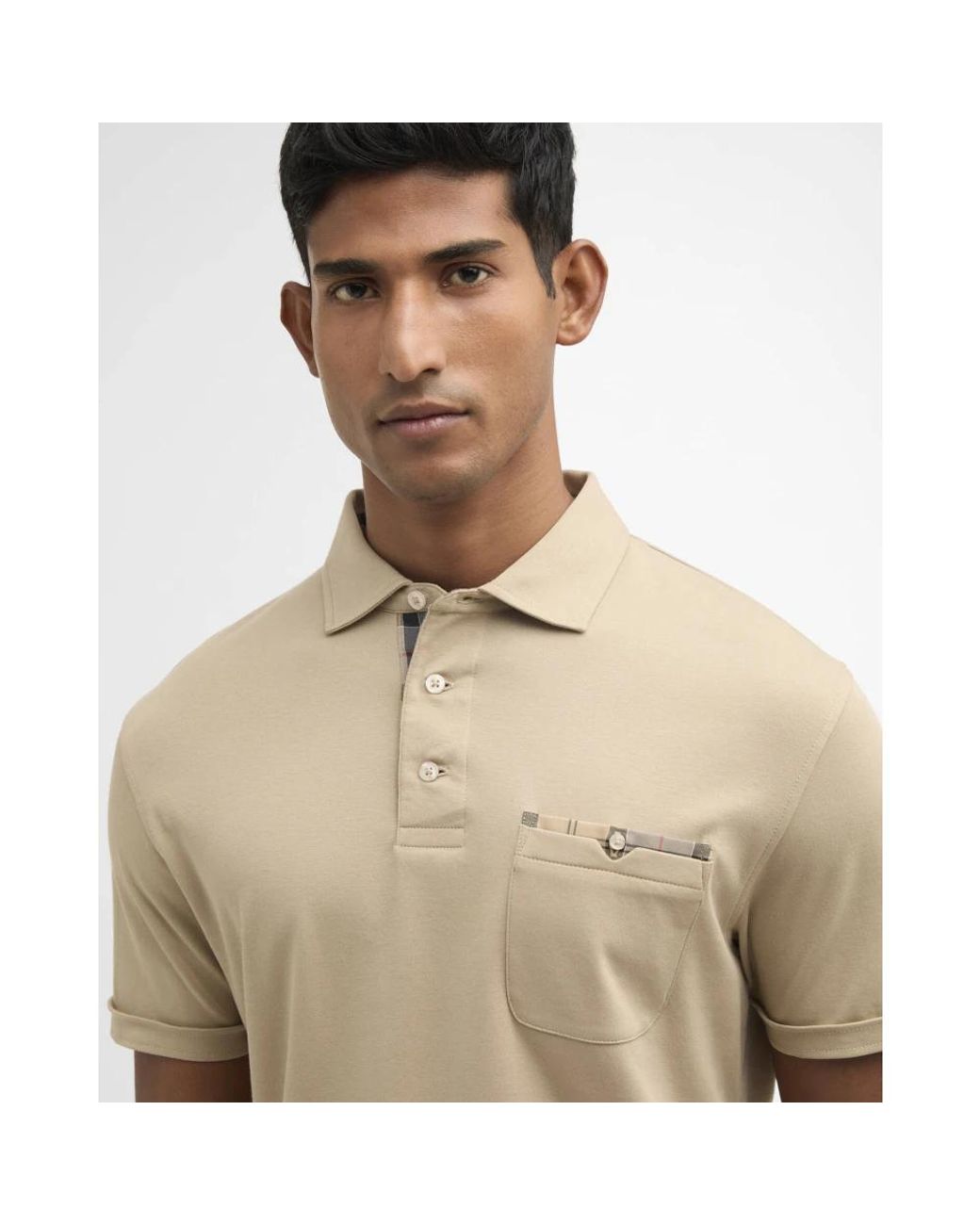 Barbour Natural Polo Shirts for men