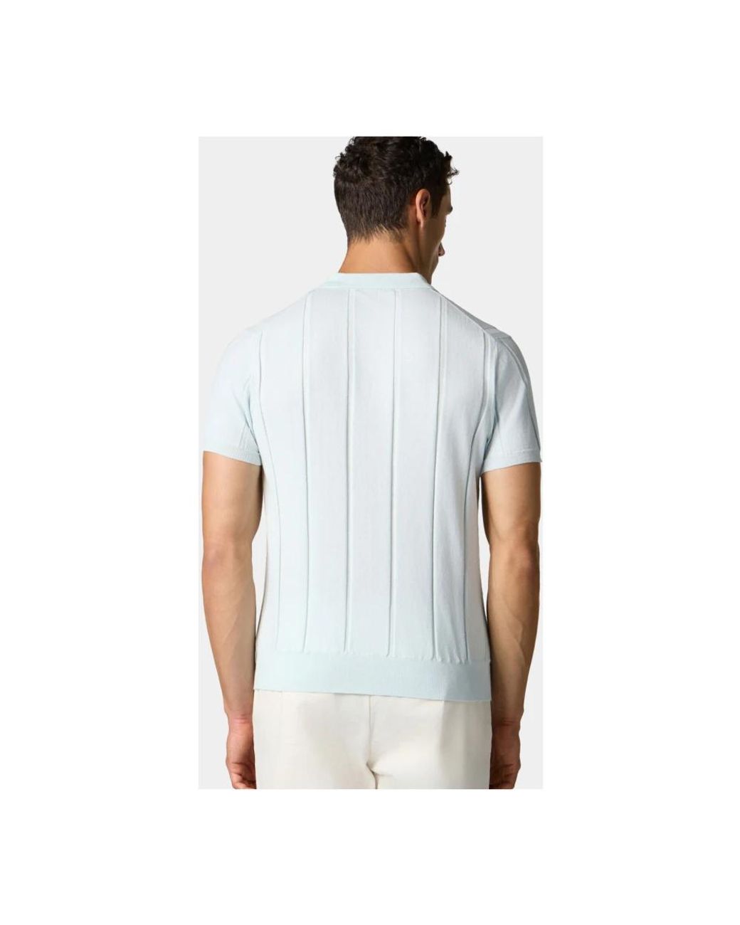 Brooks Brothers Blue Round-Neck Knitwear for men