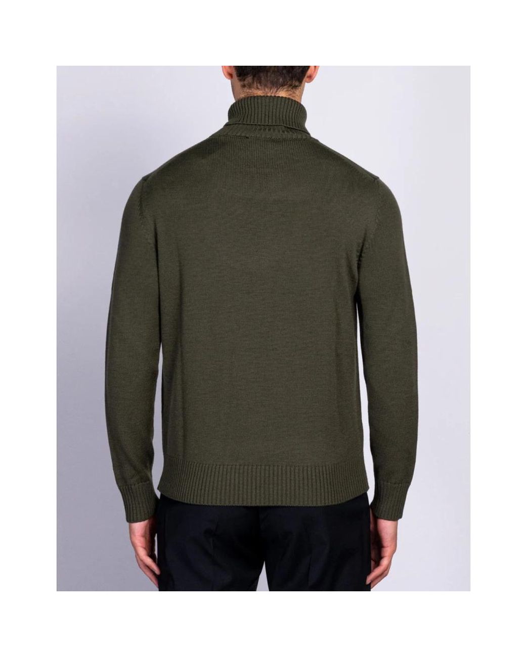 Cor Sine Labe Doli Green Turtlenecks for men