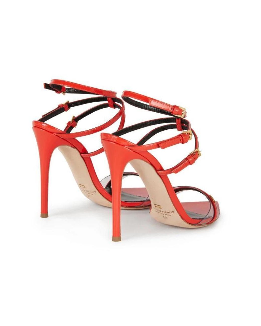 Elisabetta Franchi Pink High Heel Sandals