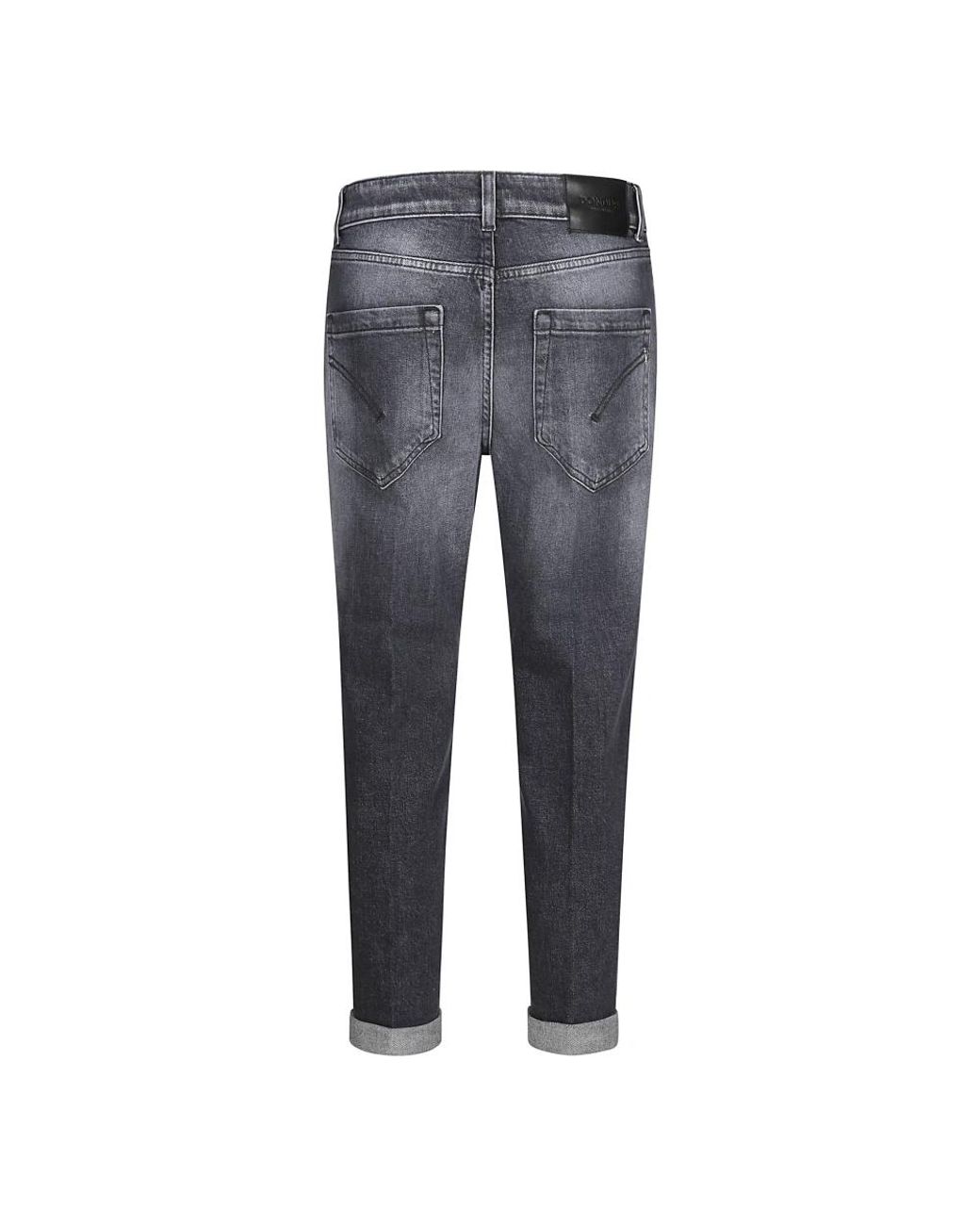 Dondup Gray Cropped Jeans